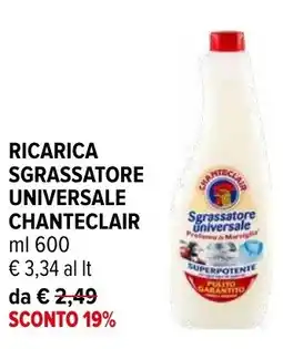 Iperal Ricarica sgrassatore universale CHANTECLAIR offerta