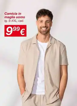 KiK Camicia in maglia uomo offerta