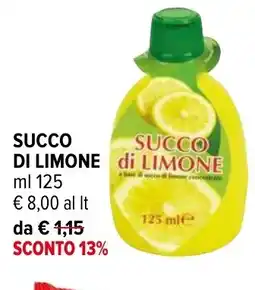 Iperal Succo di limone offerta
