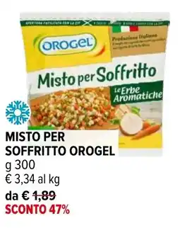 Iperal Misto per soffritto OROGEL offerta
