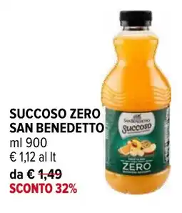Iperal Succoso zero SAN BENEDETTO offerta