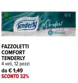 Iperal Fazzoletti comfort TENDERLY offerta