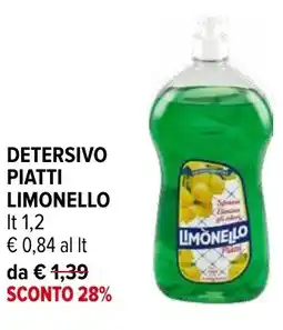 Iperal Detersivo piatti LIMONELLO offerta