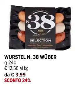 Iperal Wurstel N. 38 WÜBER offerta