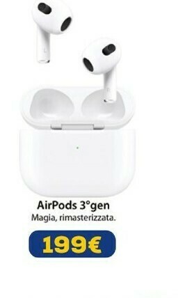 Euronics Airpods 3 gen offerta