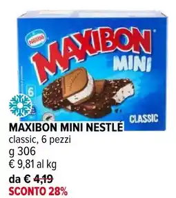 Iperal Maxibon mini NESTLÉ offerta