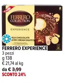 Iperal Ferrero experience offerta