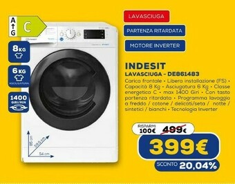 Euronics Lavasciuga de861483 offerta