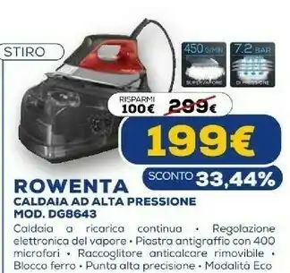 Euronics Caldaia ad alta pressione dg8643 offerta