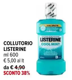 Iperal Collutorio LISTERINE offerta