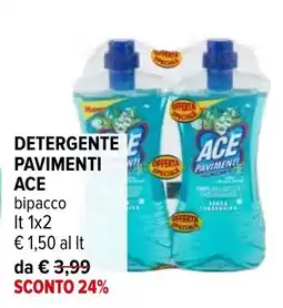 Iperal Detergente pavimenti ACE offerta