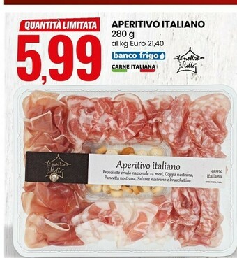 Eurospin Aperitivo italiano offerta