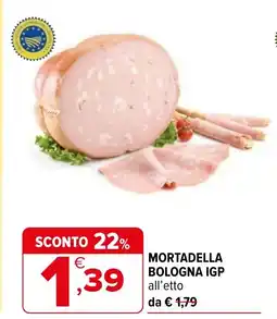 Iperal Mortadella bologna IGP offerta