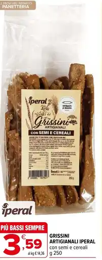 Iperal Grissini artigianali IPERAL offerta