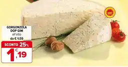 Iperal Gorgonzola dop GIM offerta