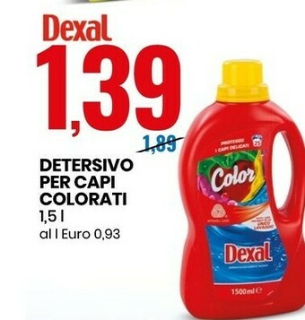 Eurospin Detersivo per capi colorati offerta