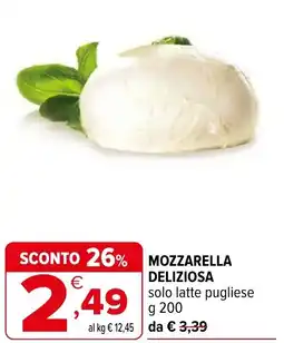 Iperal Mozzarella deliziosa offerta