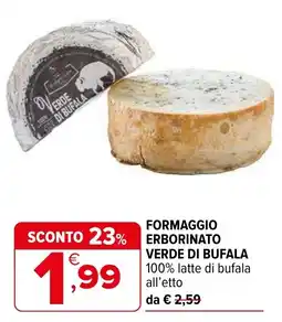 Iperal Formaggio erborinato VERDE DI BUFALA offerta