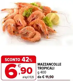 Iperal Mazzancolle tropicali offerta