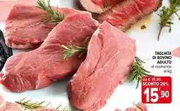 Iperal Tagliata di bovino adulto offerta