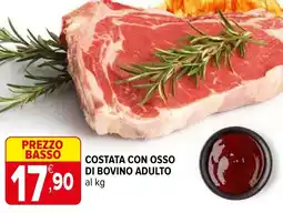 Iperal Costata con osso di bovino adulto offerta