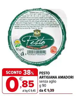 Iperal Pesto artigiana AMADORI offerta