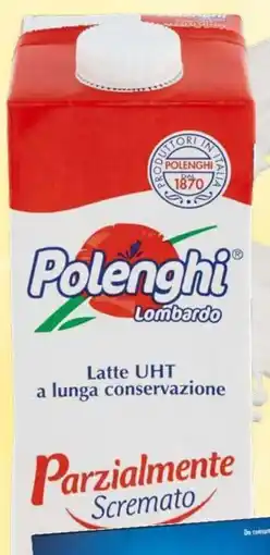 Iperal Latte uht parzialmente scremato POLENGHI offerta
