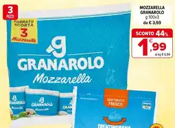 Iperal Mozzarella GRANAROLO offerta