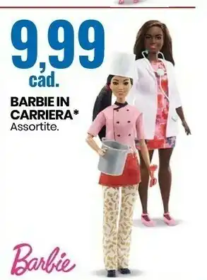Eurospin Barbie in carriera offerta