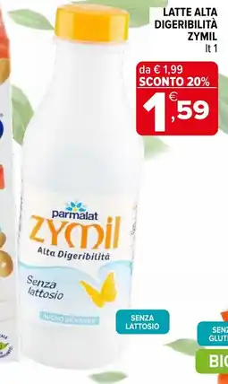 Iperal Latte alta digeribilità ZYMIL offerta