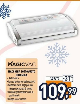 Unieuro Macchina sottovuoto dinamika offerta