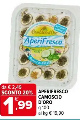 Iperal Aperifresco CAMOSCIO D'ORO offerta