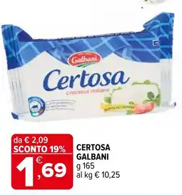 Iperal Certosa GALBANI offerta