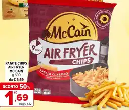 Iperal Patate chips air fryer MC CAIN offerta