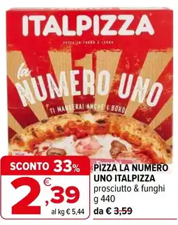 Iperal PIZZA LA NUMERO UNO ITALPIZZA offerta