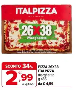 Iperal Pizza 26x38 ITALPIZZA offerta