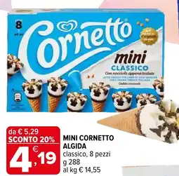 Iperal Mini cornetto ALGIDA offerta