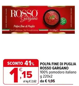 Iperal Polpa fine di puglia ROSSO GARGANO offerta