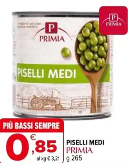 Iperal Piselli medi PRIMIA offerta