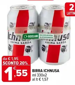 Iperal Birra ICHNUSA offerta