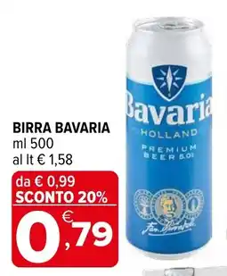 Iperal Birra BAVARIA offerta