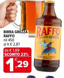 Iperal Birra grezza RAFFO offerta