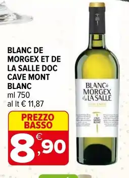 Iperal Blanc de morgex et de la salle doc cave mont blanc offerta