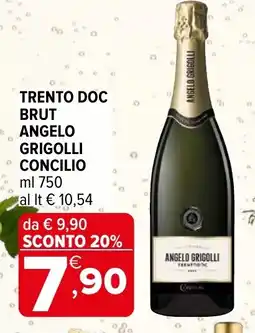 Iperal Trento doc brut ANGELO GRIGOLLI offerta