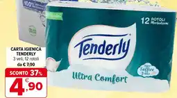 Iperal Carta igienica TENDERLY offerta