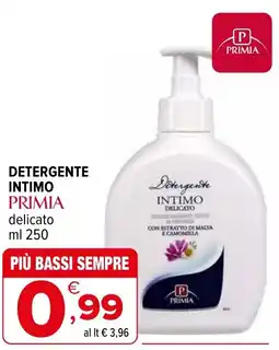 Iperal Detergente intimo PRIMIA offerta