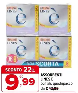 Iperal Assorbenti LINES È offerta