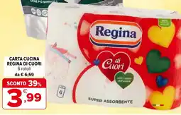 Iperal Carta cucina regina di cuori offerta
