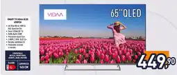 Unieuro ioplee SMART TV VIDAA QLED 65QVDA offerta