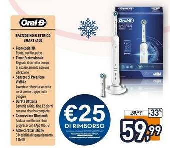 Spazzolino elettrico smart 4100